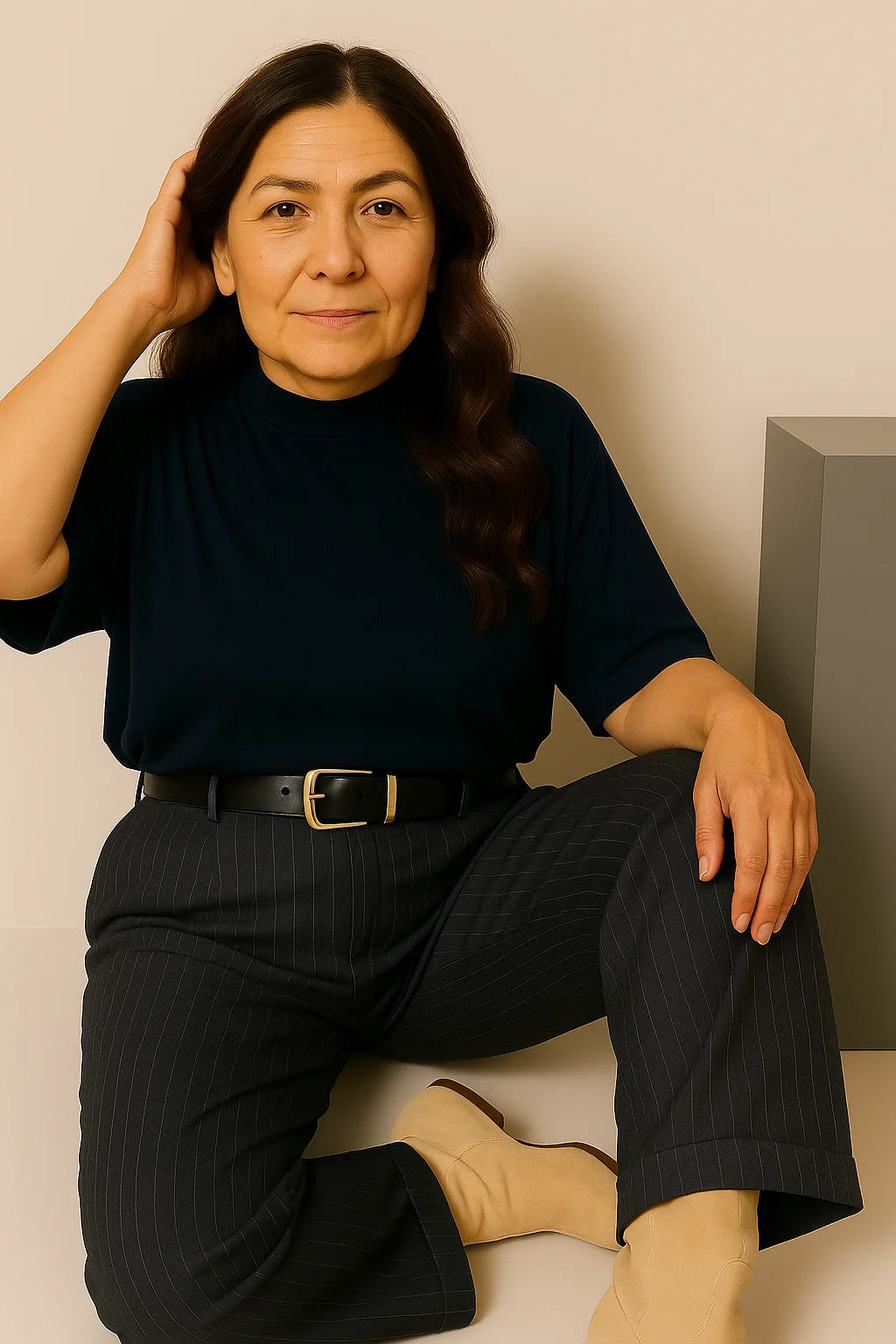 LÉONIE | Relaxed Tailleur Pantalon