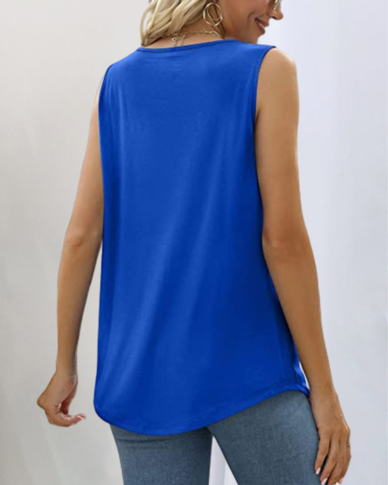 Anne™ | Flow Top met vierkante uitsnijding