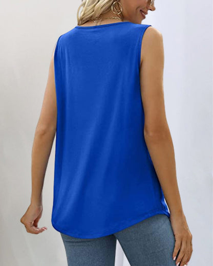 Anne™ | Flow Top met vierkante uitsnijding