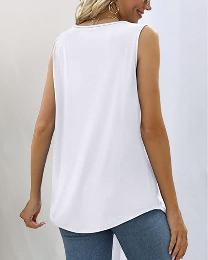 Anne™ | Flow Top met vierkante uitsnijding