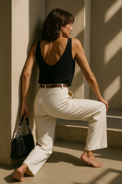 LÉONIE | Relaxed Tailleur Pantalon