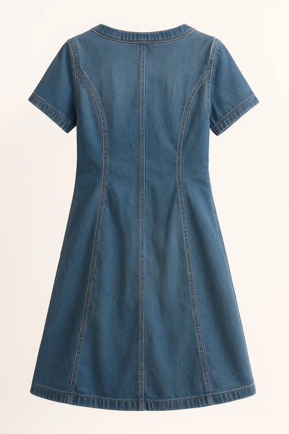 Camille | Tijdloze Denimjurk