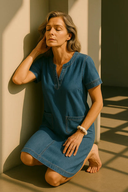 Camille | Tijdloze Denimjurk